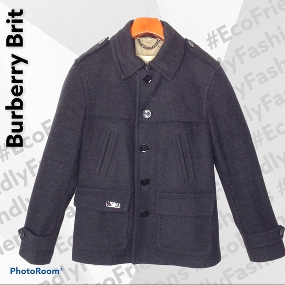 Burberry Other - Burberry Brit Checked Lined Wool Coat in G…